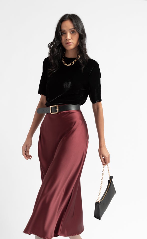 Velvet SS Top Black