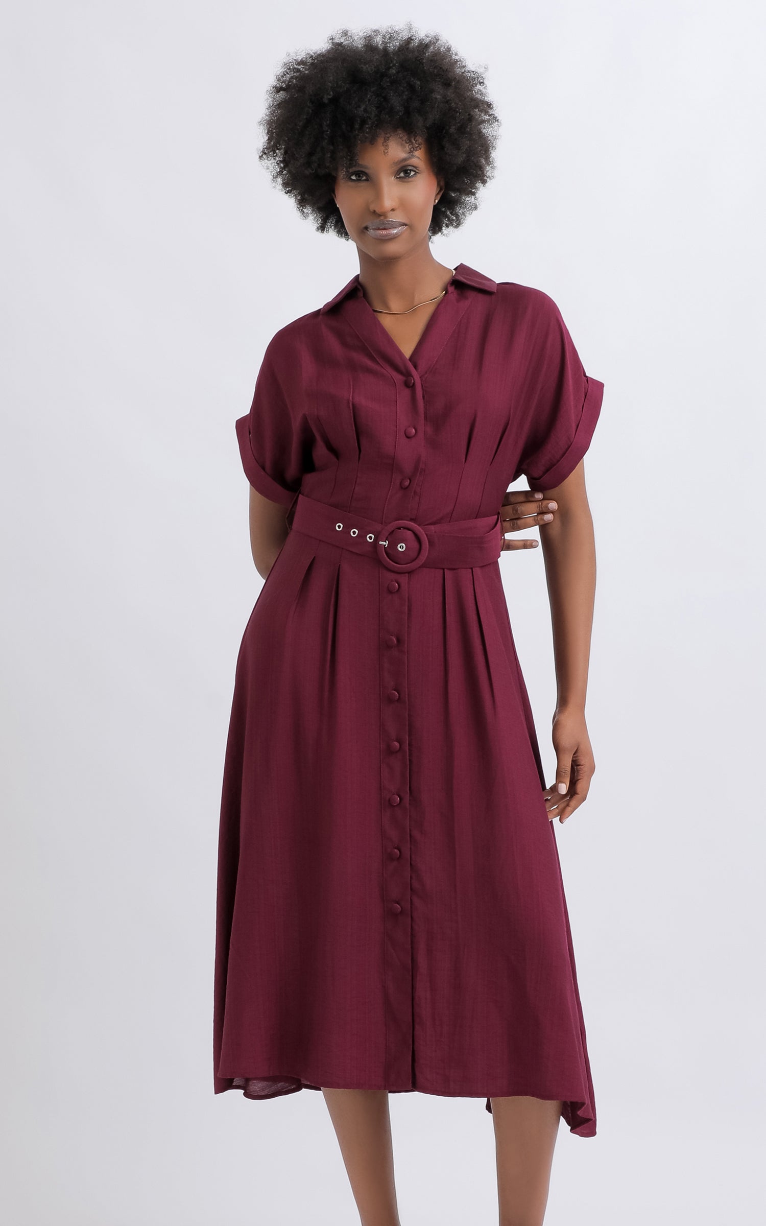 burgundy and gold dress Burgundy Prom Ball Gown Elegant Princess Long Kaftan -Sultan Dress