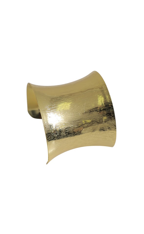 Wide Cuff Gold
