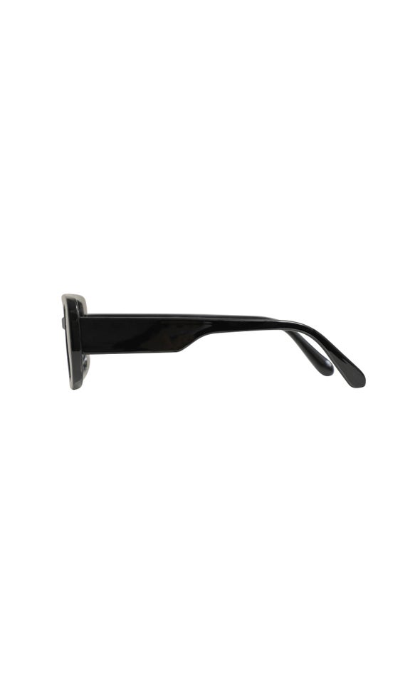 Wide Frame Sunglasses Black