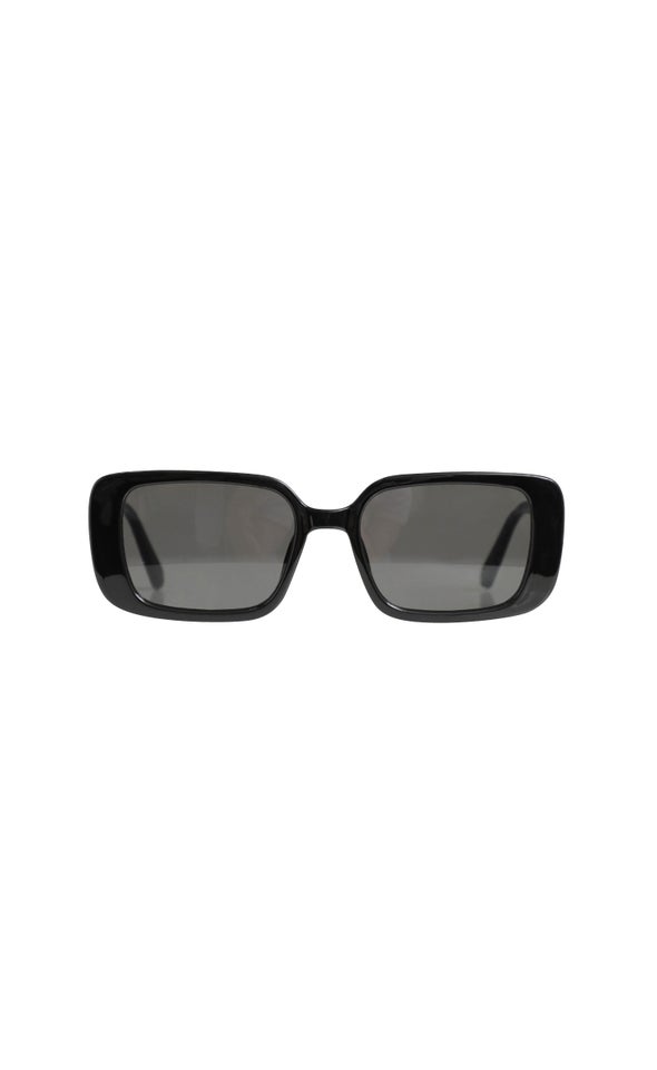 Wide Frame Sunglasses Black