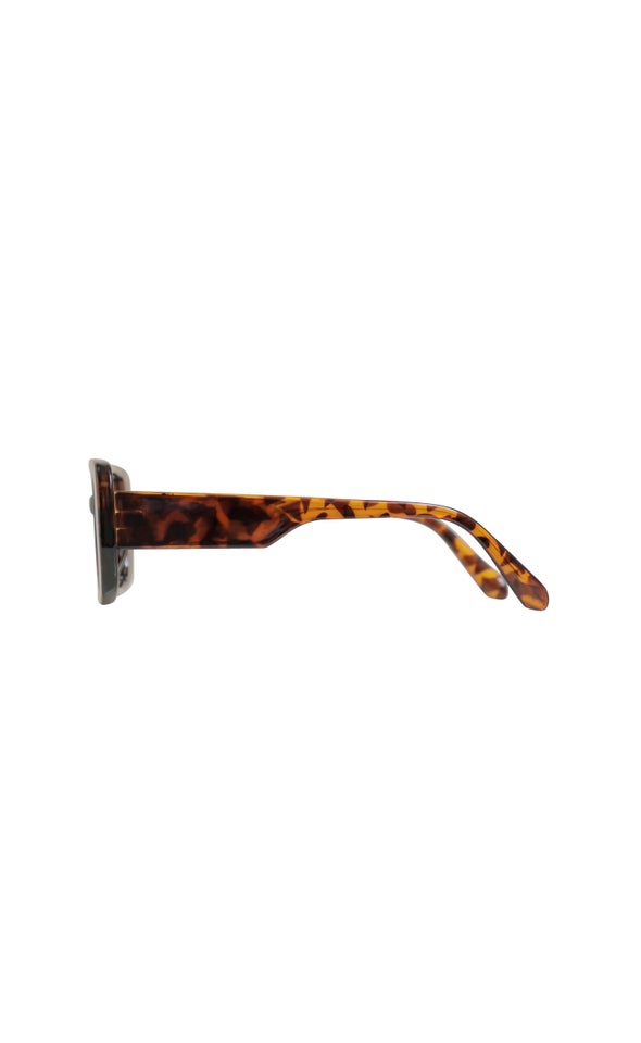 Wide Frame Sunglasses Tortoiseshell