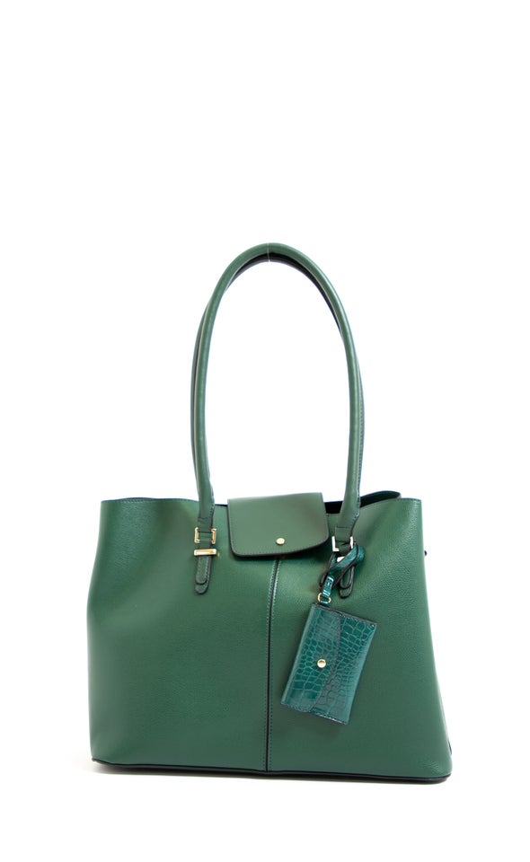 Work Tote Emerald