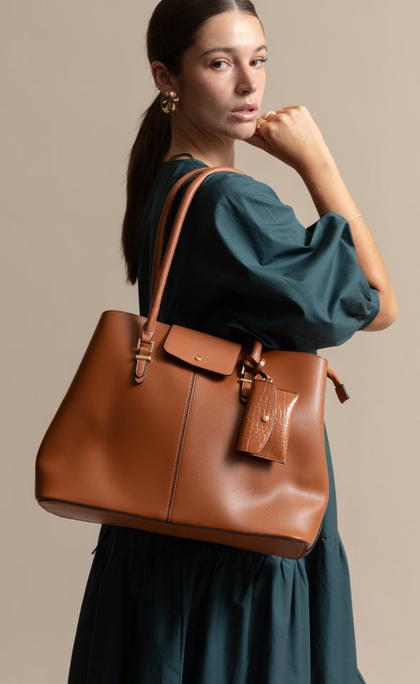 Work Tote Tan